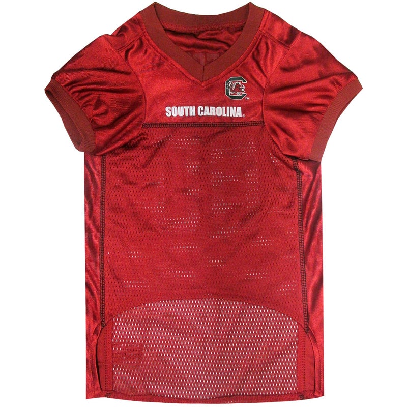 Pets First NCAA College South Carolina Gamecocks Mesh Jersey for DOGS & CATS, Medium. Licensed Dog Jersey with your Favorite Football/Basketball College Team - Image 3